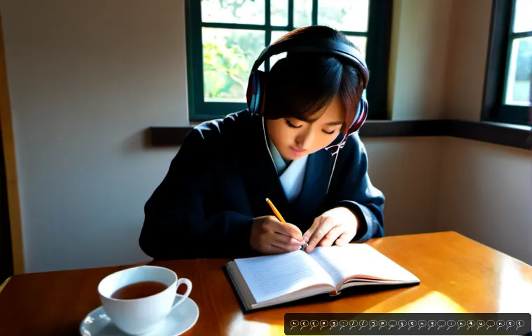 벵골어 시험 준비법 - Photorealistic Japanese university student preparing for a Bengali language exam at a tidy wooden de...